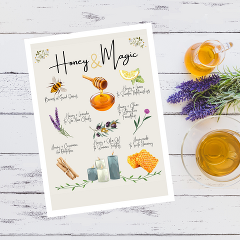 Honey & Magic Print